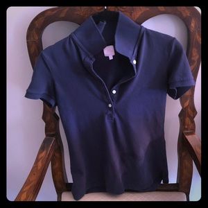 Ann Mashburn Navy Polo